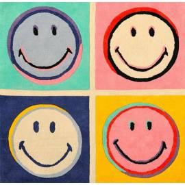 Tapis Andy Smiley multicolor