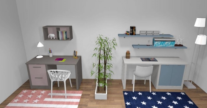 Bureau Enfant Moderne Pour Une Chambre Contemporaine Et Bien Equipee