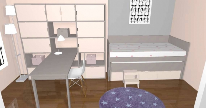 chambre sur mesure pour enfant