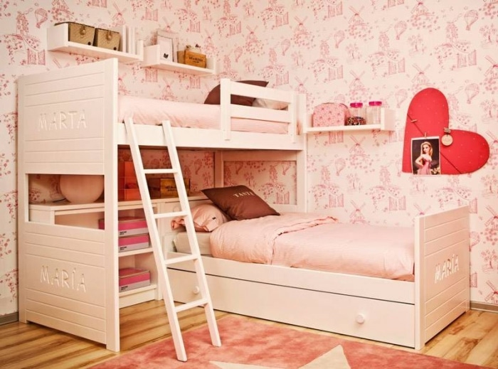 chambre fille aménagement