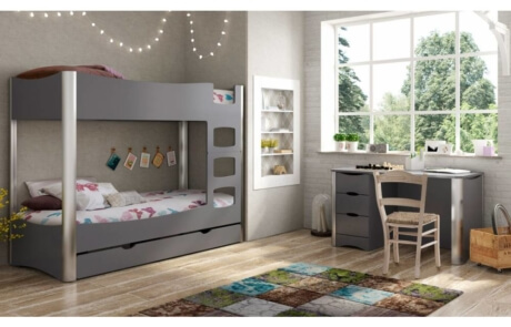 Meuble pour enfants et adolescents -lits-superposes-fusion