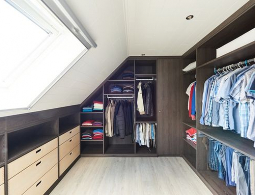 Astuce pour un dressing complet sous les combles