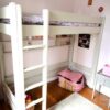 Lit mezzanine City hauteur 172 cm
