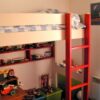 Lit mezzanine City hauteur 172 cm