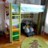 Lit mezzanine City hauteur 172 cm