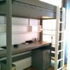 Lit mezzanine City hauteur 172 cm