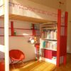 Lit mezzanine City hauteur 172 cm