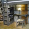Lit mezzanine City hauteur 172 cm