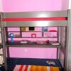 Lit mezzanine City hauteur 172 cm