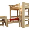 Lit mezzanine City hauteur 172 cm