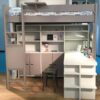Lit mezzanine City hauteur 172 cm